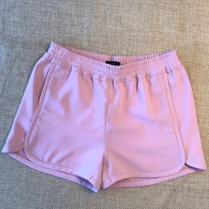NWOT J. Crew blush pink track shorts size 8